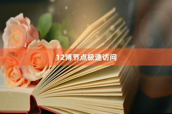 12博节点极速访问